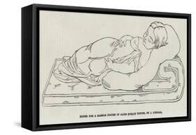 Model for a Marble Figure of Alich Evelyn Tupper-null-Framed Stretched Canvas