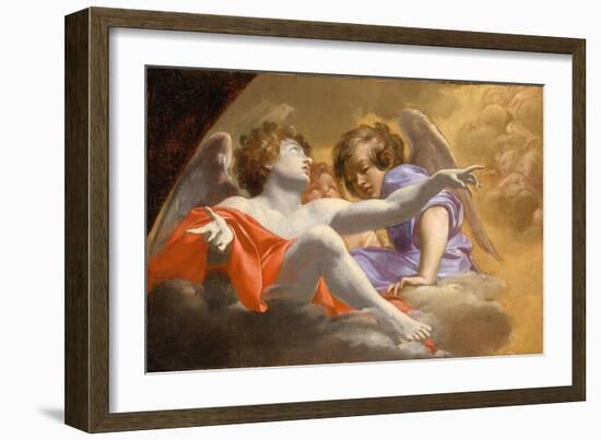 Model for Altarpiece in St. Peter's, 1625-Simon Vouet-Framed Giclee Print