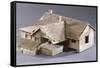 Model for Dorothy's Farmhouse in Kansas for the Film 'The Wizard of Oz', 1939-null-Framed Stretched Canvas