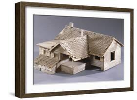 Model for Dorothy's Farmhouse in Kansas for the Film 'The Wizard of Oz', 1939-null-Framed Giclee Print