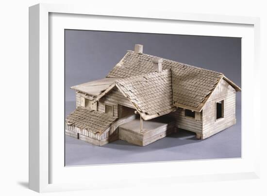 Model for Dorothy's Farmhouse in Kansas for the Film 'The Wizard of Oz', 1939-null-Framed Giclee Print