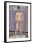 Model from the Front-Georges Seurat-Framed Giclee Print