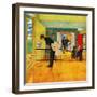 "Model Home", September 28, 1957-George Hughes-Framed Premium Giclee Print