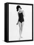 Model in Bathing Costume-null-Framed Stretched Canvas