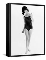 Model in Bathing Costume-null-Framed Stretched Canvas