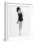 Model in Bathing Costume-null-Framed Photographic Print