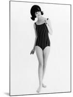 Model in Bathing Costume-null-Mounted Photographic Print