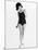 Model in Bathing Costume-null-Mounted Photographic Print