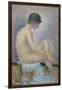 Model in Profile, 1886-Georges Seurat-Framed Giclee Print