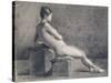 Model in Profile, C1853-1922-Leon Joseph Florentin Bonnat-Stretched Canvas