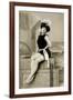 Model in swimsuit-French School-Framed Photographic Print