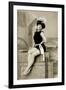 Model in swimsuit-French School-Framed Photographic Print