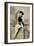 Model in swimsuit-French School-Framed Photographic Print