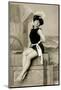 Model in swimsuit-French School-Mounted Photographic Print