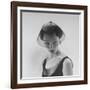 Model Ivy Nicholson Showing Off a Design by Hubert de Givenchy-Nat Farbman-Framed Photographic Print