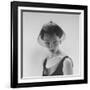 Model Ivy Nicholson Showing Off a Design by Hubert de Givenchy-Nat Farbman-Framed Photographic Print