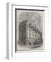 Model Lodging-Houses, Columbia-Square, Bethnal-Green, Erected by Miss Burdett Coutts-null-Framed Giclee Print