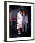 Model Naomi Campbell and Singer Lenny Kravitz-Dave Allocca-Framed Premium Photographic Print