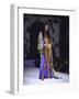 Model Naomi Campbell on Fashion Runway-Dave Allocca-Framed Premium Photographic Print