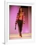 Model Naomi Campbell on Fashion Show Runway-null-Framed Premium Photographic Print