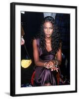 Model Naomi Campbell-Dave Allocca-Framed Premium Photographic Print