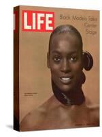 Model Naomi Sims, Black Models Take Center Stage, October 17, 1969-Yale Joel-Stretched Canvas