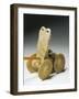 Model of a C Artefact from the Assyrian Protodynastic Period-null-Framed Giclee Print