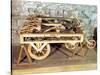 Model of a Car Driven by Springs, Made from One of Leonardo's Drawings-Leonardo da Vinci-Stretched Canvas