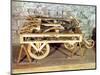 Model of a Car Driven by Springs, Made from One of Leonardo's Drawings-Leonardo da Vinci-Mounted Giclee Print