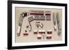 Model of a Computer Room Layout-Heinz Zinram-Framed Photographic Print