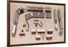 Model of a Computer Room Layout-Heinz Zinram-Framed Photographic Print