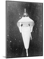 Model of a Satellite Repair Vehicle-null-Mounted Photographic Print