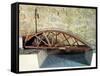 Model of a Swing Bridge Made from One of Leonardo's Drawings-Leonardo da Vinci-Framed Stretched Canvas