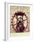 Model of a Water Wheel from One of Leonardo's Drawings-Leonardo da Vinci-Framed Giclee Print