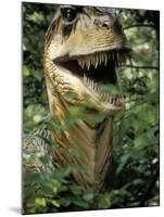 Model of Allosaurus Dinosaur at the National Zoo, Washington Dc-null-Mounted Photographic Print