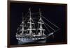 Model of an 18th Century Whaling Vessel (Wood)-American-Framed Giclee Print