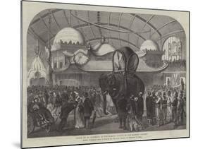 Model of an Elephant in the Siamese Section of the Machine Gallery-null-Mounted Giclee Print