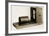 Model of Berliners Original Telephone Made in 1877-null-Framed Photographic Print