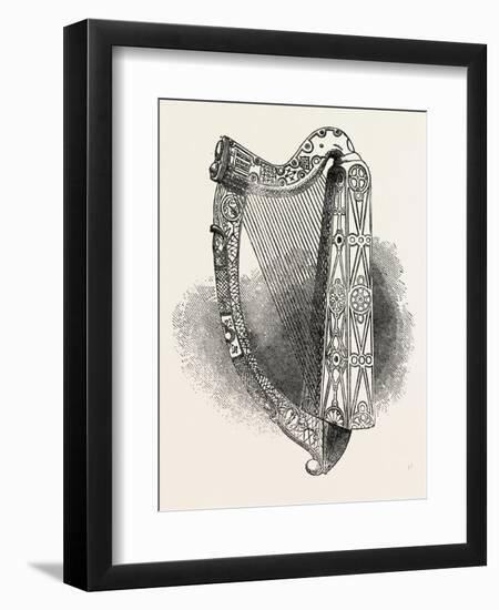 Model of Bryan Boroimbe's Harp, Ball, Dublin, Ireland-null-Framed Giclee Print