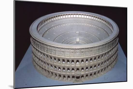 Model of Colosseum at Rome (Museo di Civilta Roma), c20th century-CM Dixon-Mounted Giclee Print