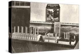 Model of Electric Power Plant-null-Stretched Canvas