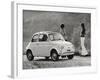 Model of Fiat 500 R-null-Framed Photographic Print