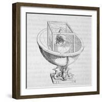 Model of Kepler's Planetary System-null-Framed Art Print