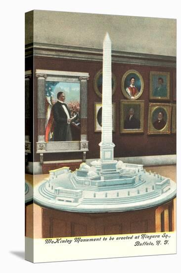 Model of Mckinley Monument, Buffalo-null-Stretched Canvas