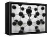 Model of Molecular Structure-Michael Haegele-Framed Stretched Canvas