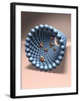 Model of Nanotube-null-Framed Photographic Print