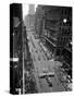 Model of Plane on Float in "New York at War" Independence Day Parade Up Fifth Avenue-Andreas Feininger-Stretched Canvas