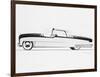 Model of Postwar Car-null-Framed Photographic Print