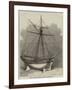 Model of Queen Elizabeth's Yacht-Edwin Weedon-Framed Giclee Print