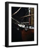 Model of Saint-Louis Ship Active on France-America Route Between 1820 and 1830-null-Framed Giclee Print
